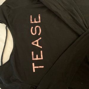 tease long sleeve dress